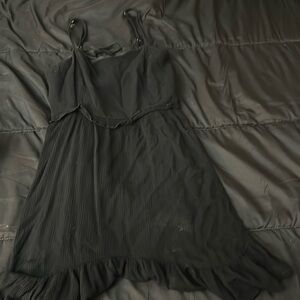 Cute black Forever 21 summer dress medium